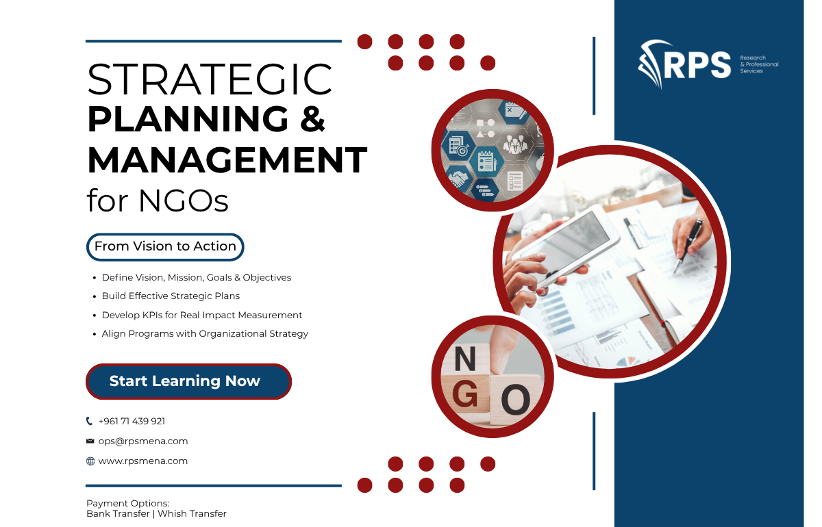 Strategic Planning and Management for NGOs