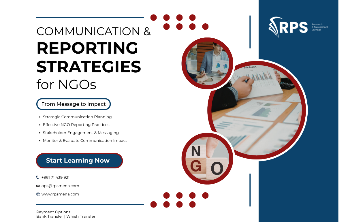 Communication and Reporting Strategies for NGOs