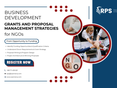 Business Development for NGOs - Grants and Proposal Management Strategies