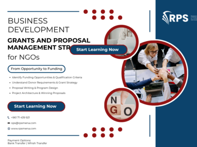 Business Development for NGOs - Grants and Proposal Management Strategies